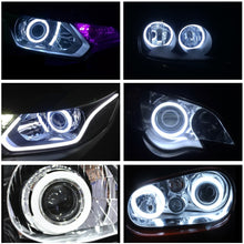 Load image into Gallery viewer, Car Angel Eyes Led Car Halo Ring Led Angel Eyes Headlight DRL Daytime Running Light Day Light for Car Auto Moto Motorcycle 12V