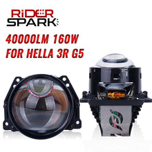 Load image into Gallery viewer, 3 Inch Bi LED Projector Lenses For Headlight Hella 3R G5 6000K Auto Lamp 160W 40000LM Car Lights Retrofit Kits Hyperboloid Lens