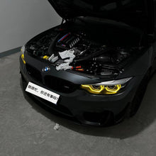 Load image into Gallery viewer, Icedriver for BMW M3 M4 Angel Eyes DRL RGB multicolor LED boards F80 F82 F83 M3 GTS daytime running lights Red RGBW Yellow DRL