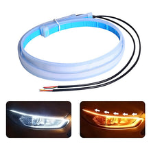 Load image into Gallery viewer, 2 PCS DRL Car Flexible LED Daytime Running Lights Turn Signal Lamp Headlight Waterproof 30cm 45cm 60cm White Red Yellow Blue